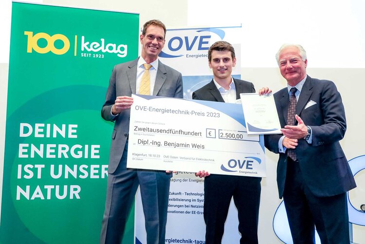 OVE-Energietechnik-Preisträger Benjamin Weis