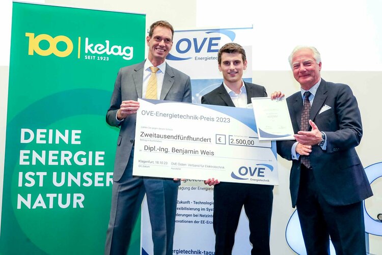 OVE-Energietechnik-Preisträger Benjamin Weis