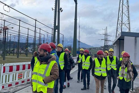 OVE Young Engineers Exkursion zum Umspannwerk Hessenberg