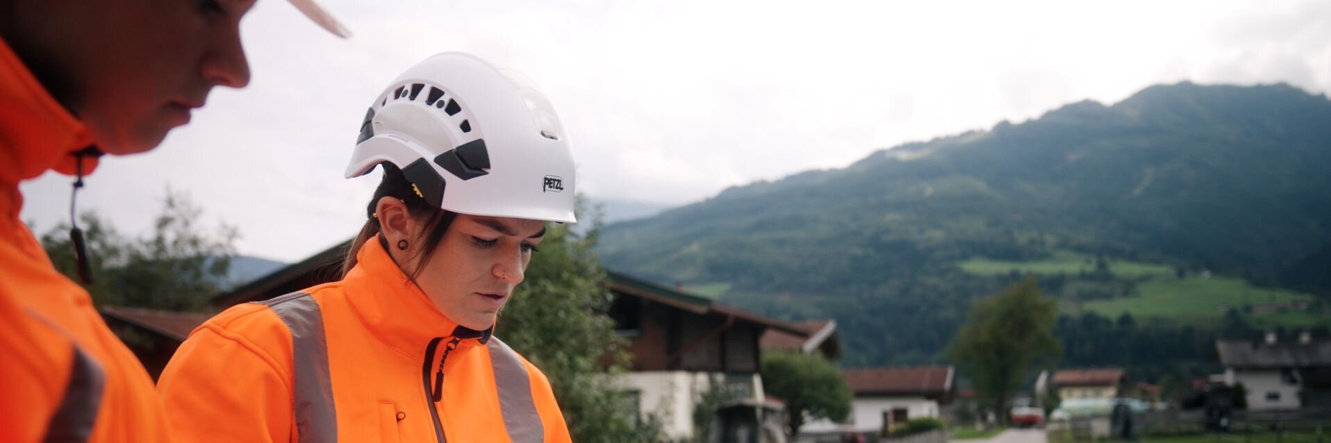 Christina Unterweißacher bei der Arbeit