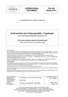 Formular zur Sammlung von Kontaktdaten für Zertifikatsinhaber.