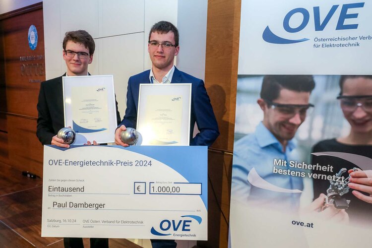 Preisträger OVE Energietechnik Preis Paul Damberger
