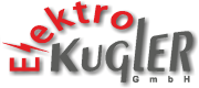 Logo der Firma Elektro Kugler GmbH in stilisierter Schrift.