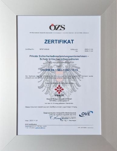 Zertifikat SIWACHT