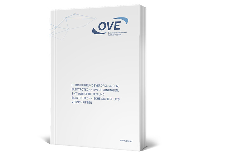 Ein Buchcover mit dem Titel "Durchführungsverordnungen und elektrotechnische Sicherheitsvorschriften".