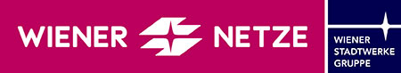 Logo der Wiener Netze mit dem Schriftzug "Wiener Netze".